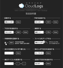 クラウドログ操作マニュアル